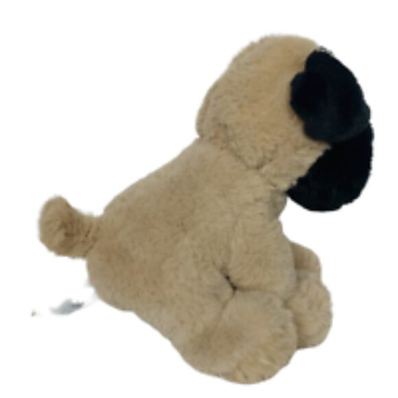 Animal Adventure Beige Pug Puppy Dog Plush Stuffed Animal 2018 8" - Picture 2 of 8